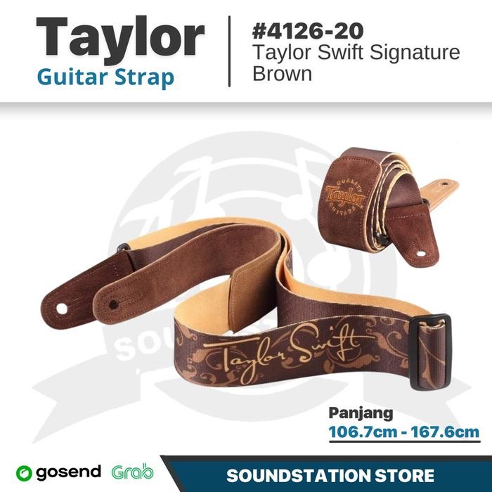 Taylor Taylor Swift Signature Guitar Strap - Strap Gitar
