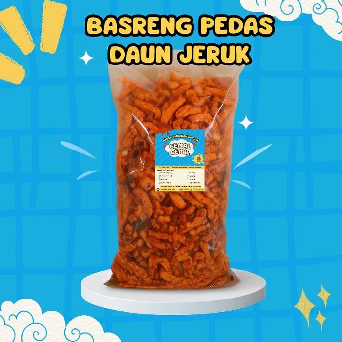 

BASRENG PEDAS DAUN JERUK 1KG Food Snacks