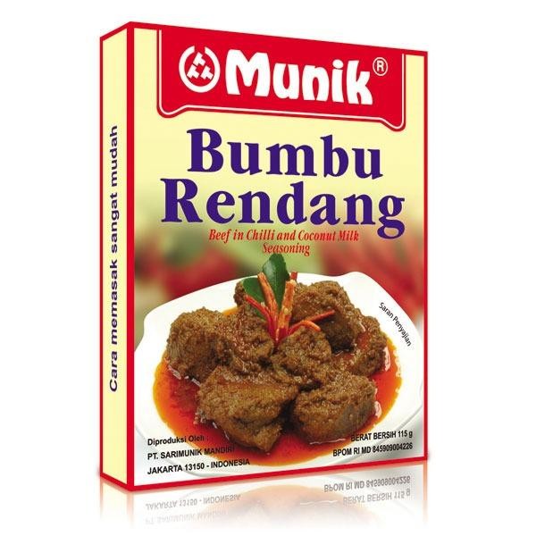 

Stok Baru Munik Bumbu Rendang 115gr
