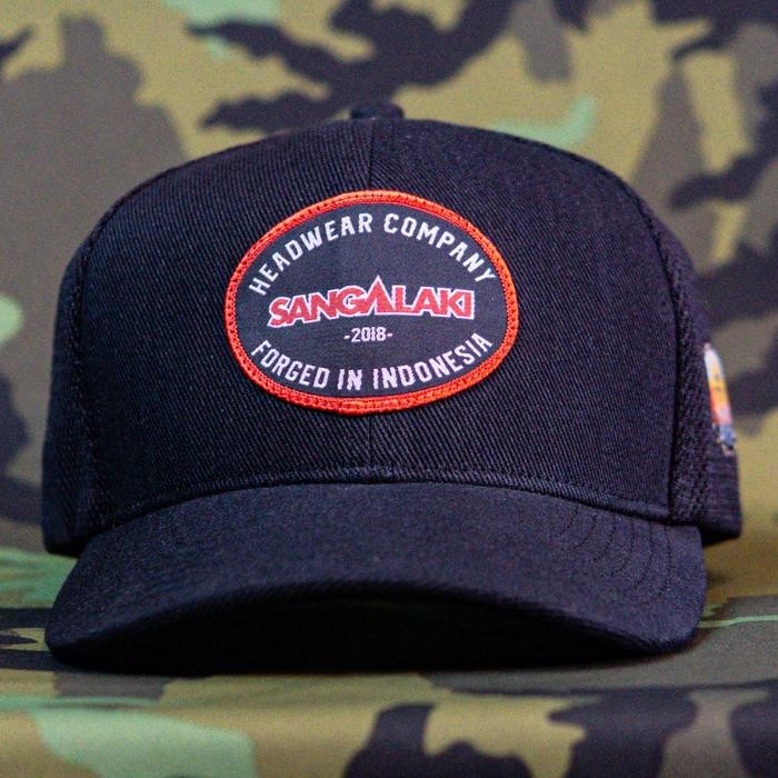 SALE  TOPI SANGALAKI SIGNATURE TRUCKER HAT RED LIST XL READY