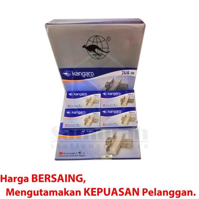 

Isi Staples Kangaro No. 3 / Refill Stapler No 24/6 Isi Stepler Hekter