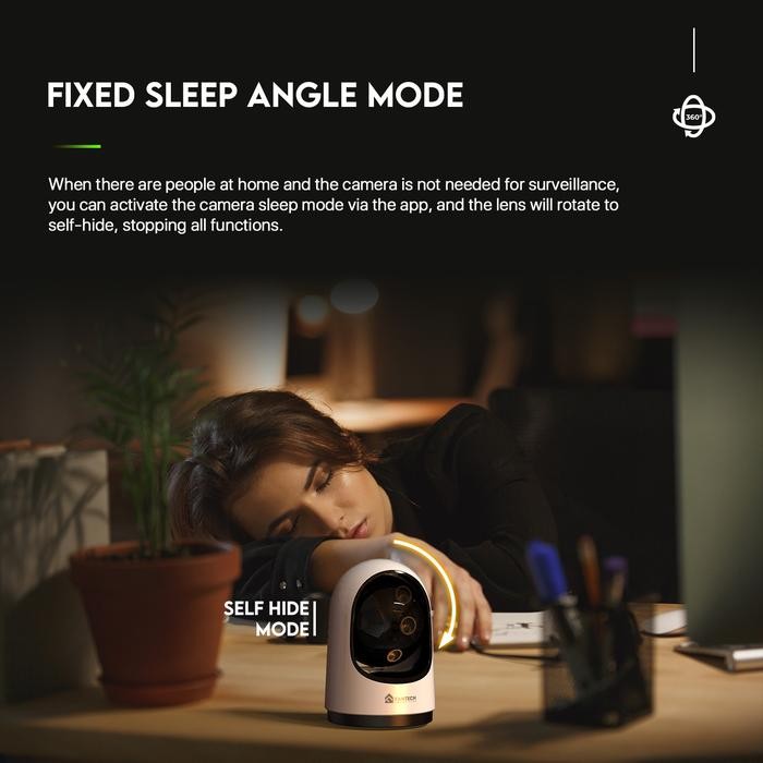 Fantech Smart Life Smart Life IP Camera PTZ Smart Life IP Camera PTZ CCTV SC01/SC02 WiFi IoT Home