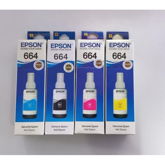 Pilihan- Tinta Epson 664 Varian Warna Original / Tinta For Epson / Tinta
