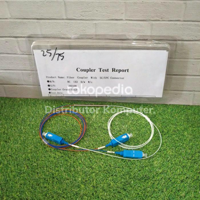 Pilihan- Splitter Ratio/Fbt Splitter Ratio 25/75