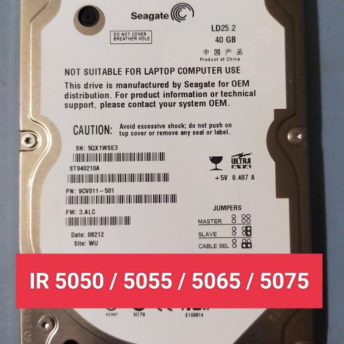 EJ Hardisk mesin fotocopy canon ir 5050 / ir 5075 full sistem