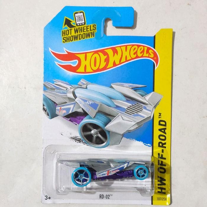 Pilihan- Hotwheels Hot Wheels Rd-02 Rd 02 Abu-Abu 2015 Hw Off Road Ice Mountain