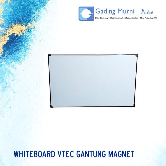 

Papan tulis Whiteboard VTec Magnet Gantung Tempel