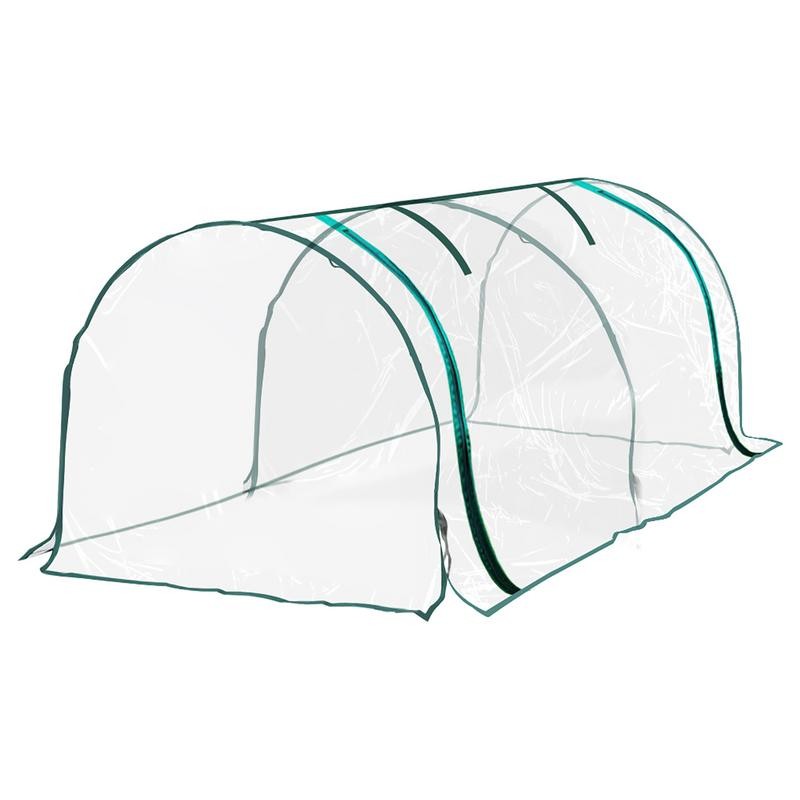 Portable Greenhouse Cover Home Tunnel Greenhouse Ventilated Without Frame Cold Greenhouse Antifreeze