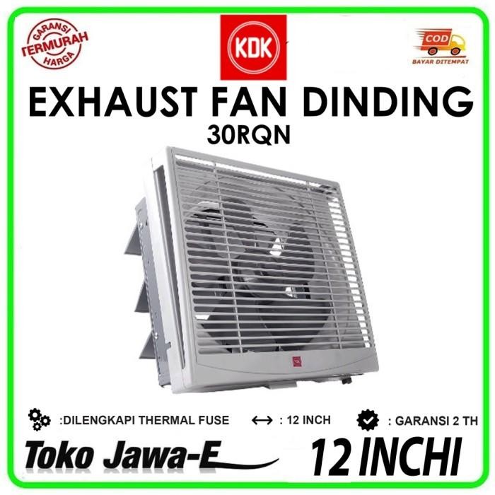 KDK 30RQNS EXHAUST FAN/HEXOS FAN DINDING 12 Inch