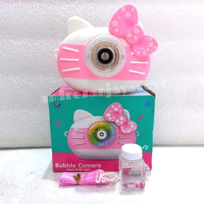Mainan Bubble Camera Gelembung Balon Sabun Camera Bubble No 168-8 Pasti Diskon