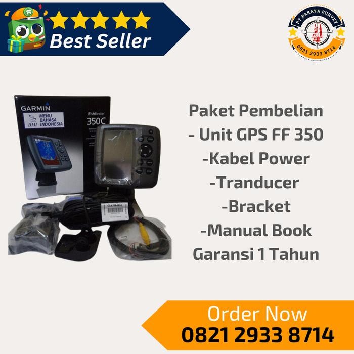 Terbaru Gps Garmin Fish Finder 350C Murah Garansi Resmi