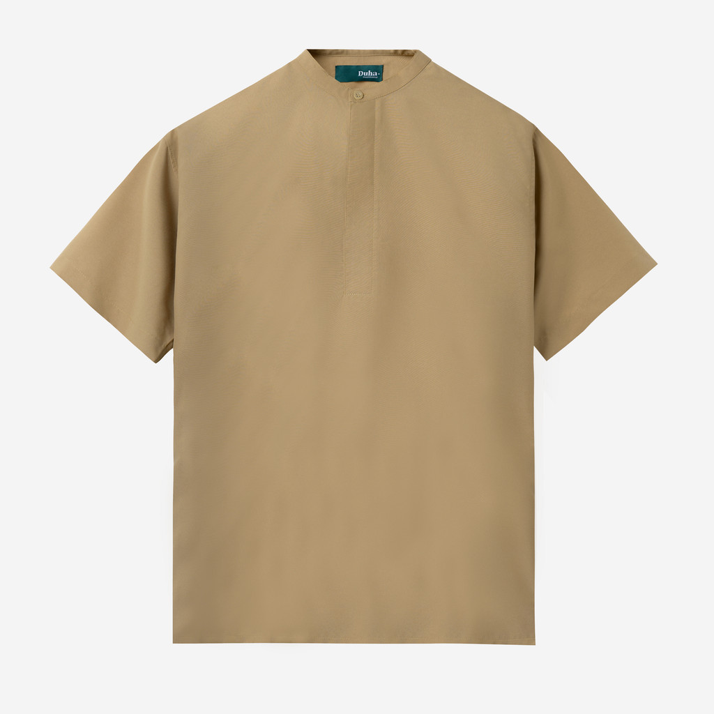 Baju Muslim Duha Muslimwear - Nahr Short Sleeve - Khaki