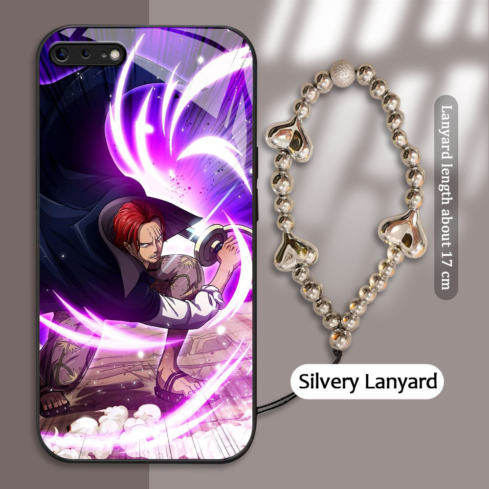 For Apple iPhone 6 6S 7 8 Plus SE2020 se2022 Casing Handphone ‌ Shanks dari One Piece Glass kesing P