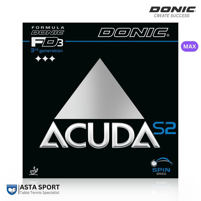 Donic Acuda S2 Karet Pingpong Rubber Tenis Meja Promo 