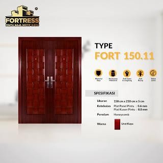 SIAPKIRIM Pintu Baja FORTRESS 150.11 FULLSET READY STOCK