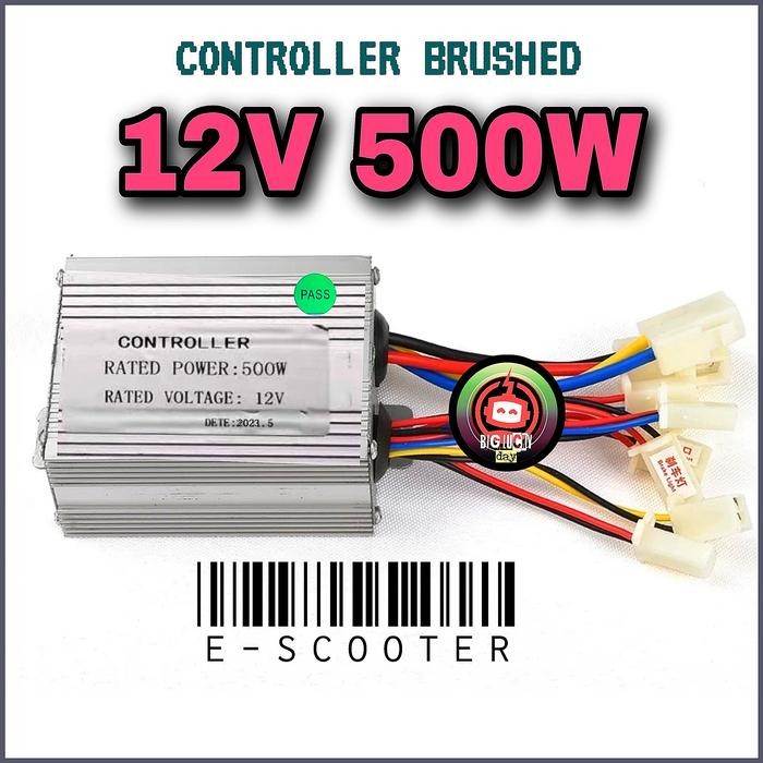 controller 12v 500w skuter elektrik kontroler skuter listrik drift