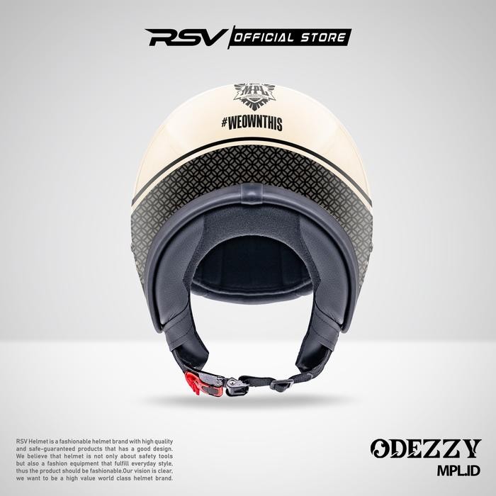 RSV Helmets x MPL ID Exclusive Collaboration MPL ID - Helm RSV Classic Odezzy (Limited Edition