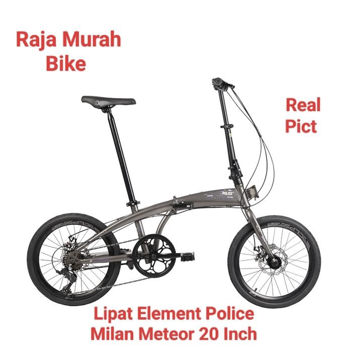 Sepeda Lipat 20 Inch Police Milan Meteor Sepeda Lipat Police Milan Element Police Meteor