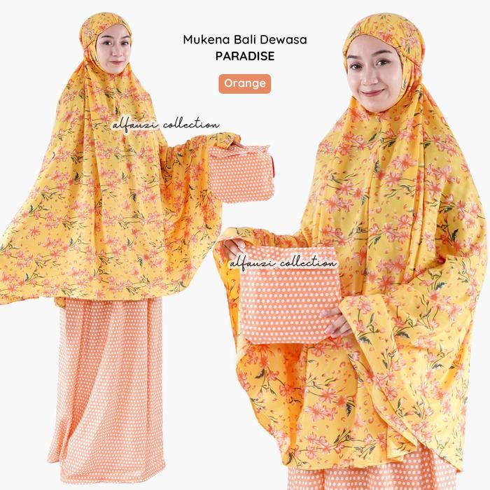 Mukena Bali Dewasa Paradise / Mukena Rayon Bagus / Mukena Rayon Murah