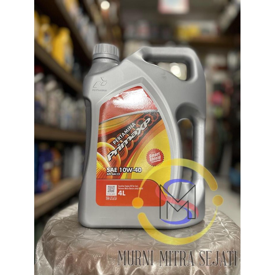 Pertamina PrimaXP Prima XP SAE 10W-40 Oli 10W40 10 W 40 4 L