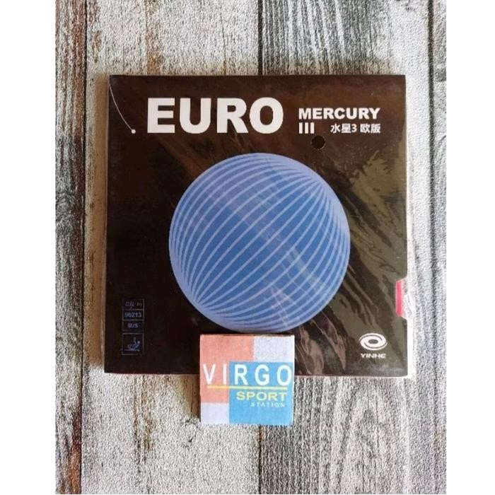 Yinhe Mercury 3 euro karet bat bet pingpong mercury lll euro 100%ORIGINAL