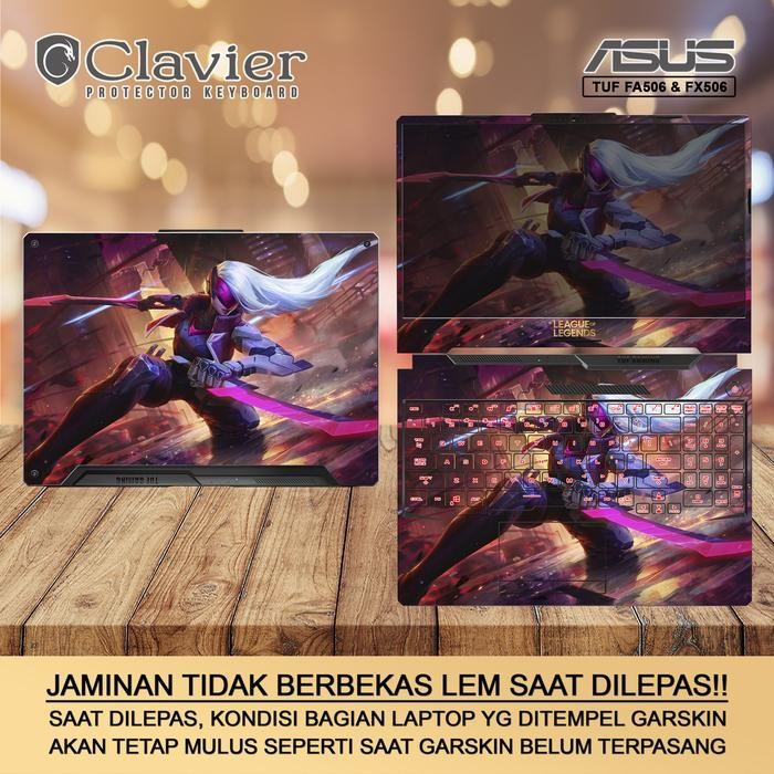 Cover Garskin Laptop Asus TUF Gaming A15 FA506 FA506I FA506IC Bening