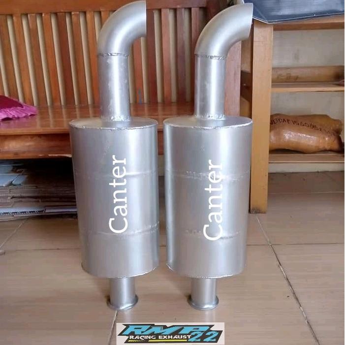 Knalpot Cung 3 Suara Truk Canter