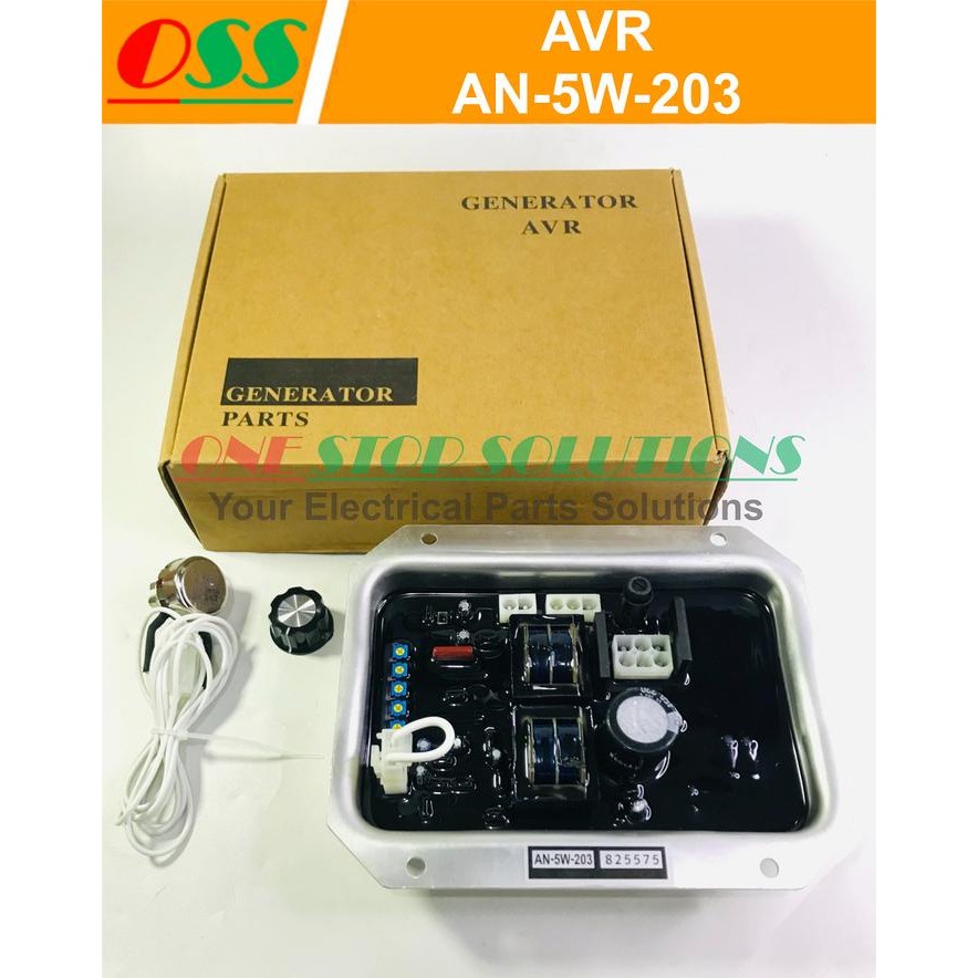 Avr Generator An-5W-203 An 5W 203 An5W203 Denyo Avr Oem Replacement