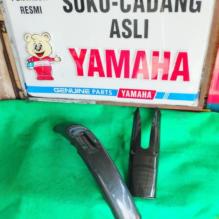 TERMURAH 1Set Spakbor Depan Yamaha YT Slebor Hitam YT115 for Front Fender Comp Black Enduro Trail