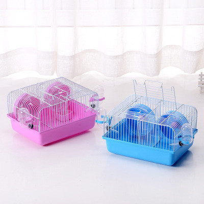 30CM Hamster Cage Hamster Toy Cage Hamster Nursery Cage Running Wheel Cage Hamster Accessories Small