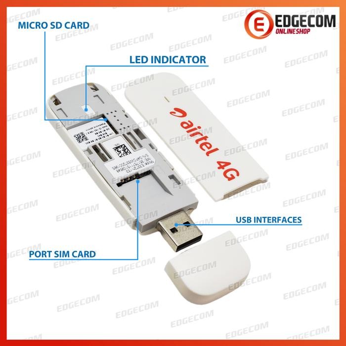Modem USB AIRTEL E3372 4G LTE Support All Operator