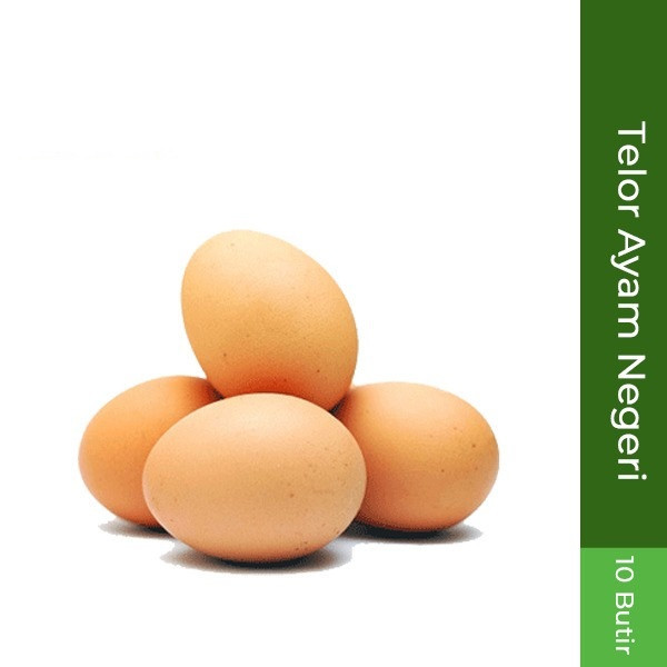 Segar&amanah- Telor Ayam Negeri 10 Butir