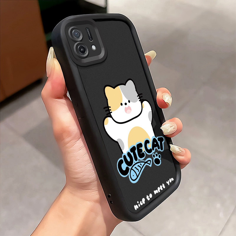 Casing Hp Untuk OPPO A16K OPPO A16E Case Cute cat Kartun Manis Cover Softcase Silikon Kesing ponsel 