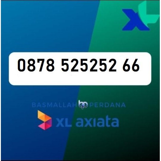 Nomor Cantik XB78 525252 66 Perdana XL 4G 5G YOP925