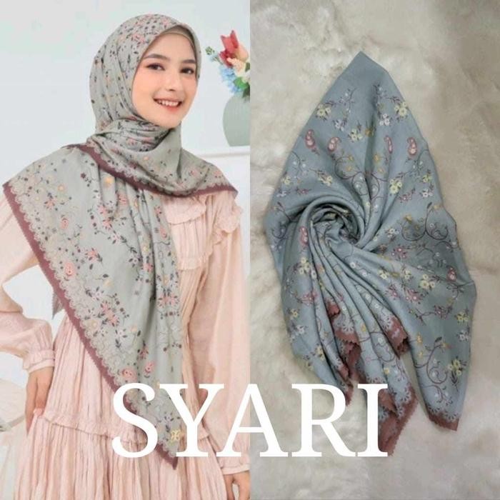Promo Hampers Hijab Segi Empat Katun Denai Jumbo Syari 130 X 130