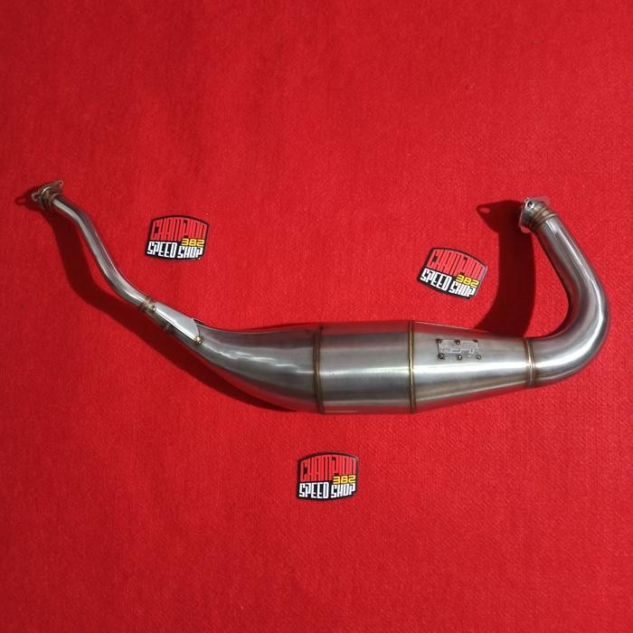 ORIGINAL Chamber Knalpot RS1 RS-1 Stainless 40 Cobra LC Ninja RR 150 RR 150RR READY STOCK