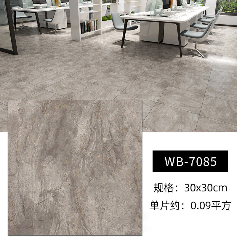 1PCS  PVC Flooring Self-adhesive SXP Floor Thickening Wear-resistant Plastic Flooring Stickers Water