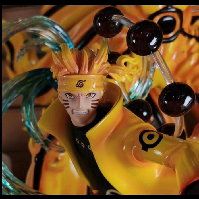 h4d2- Naruto Uzumaki Kyubi Kurama Mode Gk Studio Kws Action Figure Statue 1
