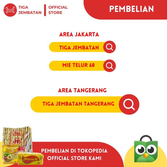 r51n- Mie Kering 68 (1 Bal/ 5Kg Isi 90 Pcs) Mie Kering Kiloan Mie Kering Mie Burung Dara Mie