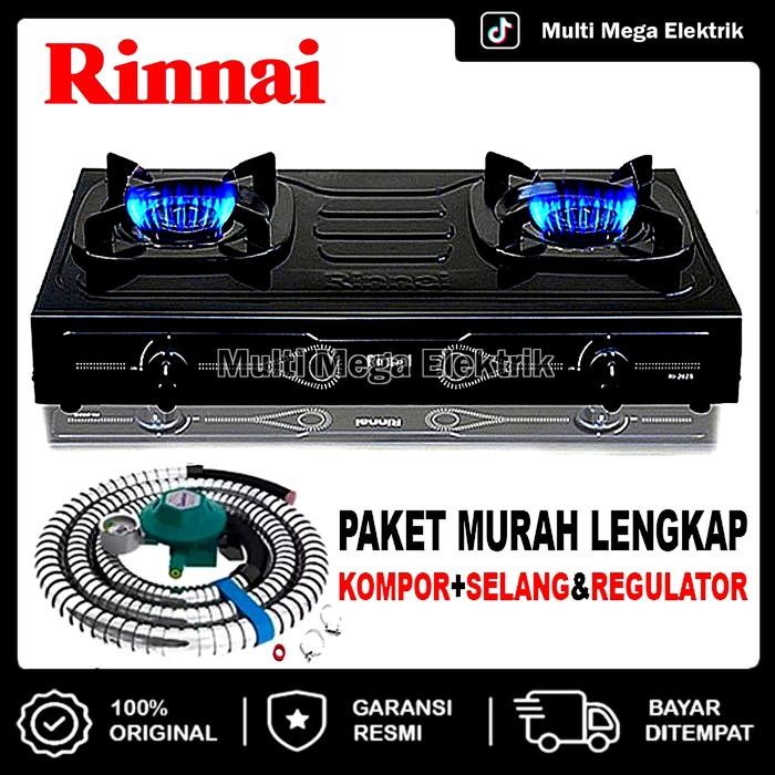 TERMURAH KOMPOR GAS RINNAI 2 TUNGKU RI 202 S / KOMPOR 2 TUNGKU / KOMPOR RINNAI 2 TUNGKU / KOMPOR