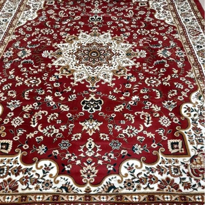 Karpet Motif Turki Klasik 170 X 230 Permadani Merah Berkualitas Best Seller