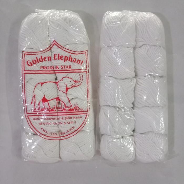 3da1- Tali Rami Benang Kasur Kecil Tali Tukang Bangunan Tali Bendera Isi 10