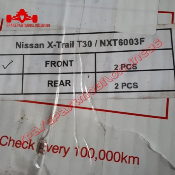 Per Spiral Keong Depan Nissan X-Trail Xtrail T30 2003 SET Coil Spring