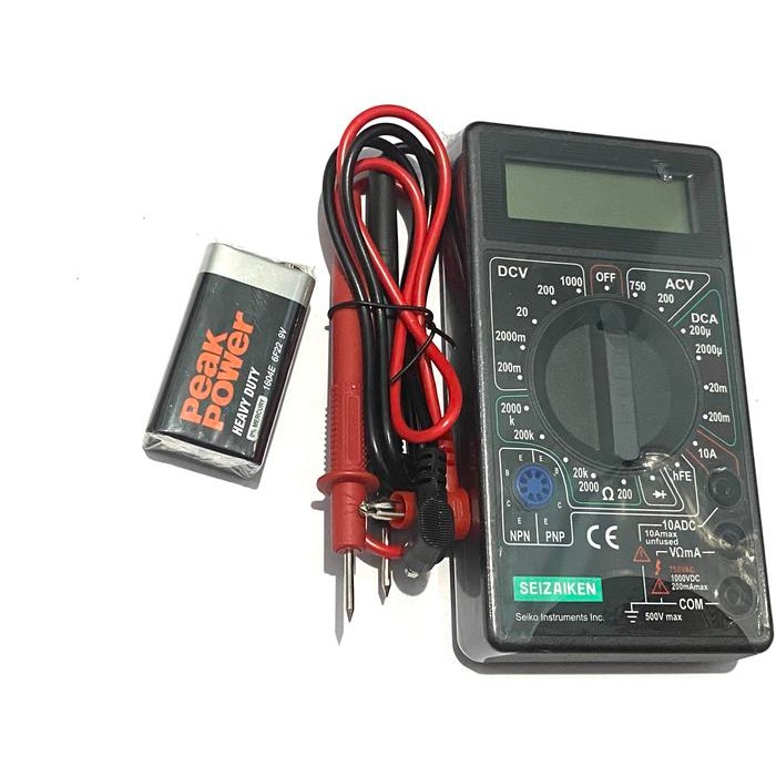 Alat Tes / Tester Baterai Digital Jam Tangan Seizaiken
