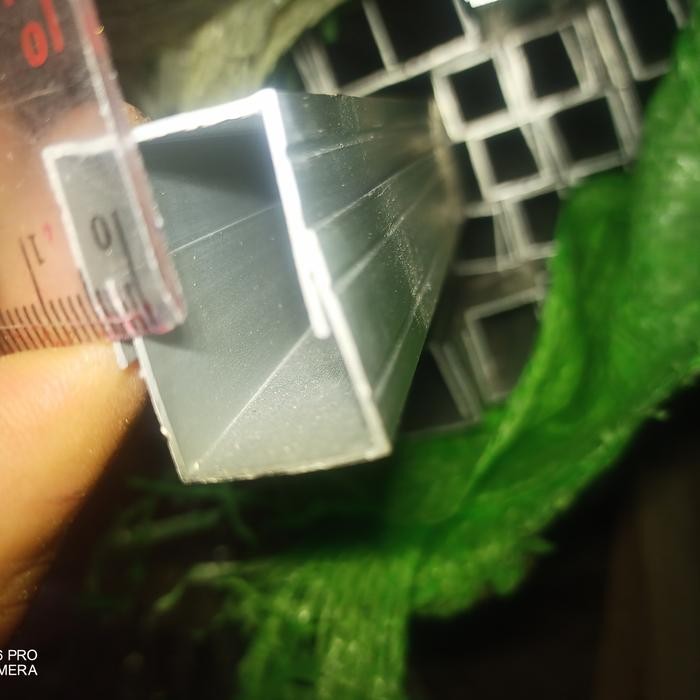 Lansungkirim- Lis U 15 Mm Aluminium Meteran