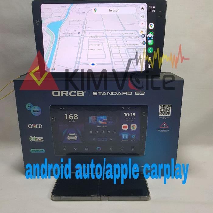 Head Unit Android Orca OEM Innova Reborn 9 inch 10 inch Soket pnp