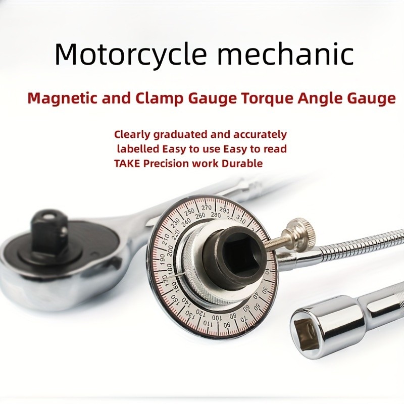 Magnetic Clamp 2-In-1 Angle Torque Gauge Torque Gauge Torque Angle Gauge Torque Gauge Wrench Torque