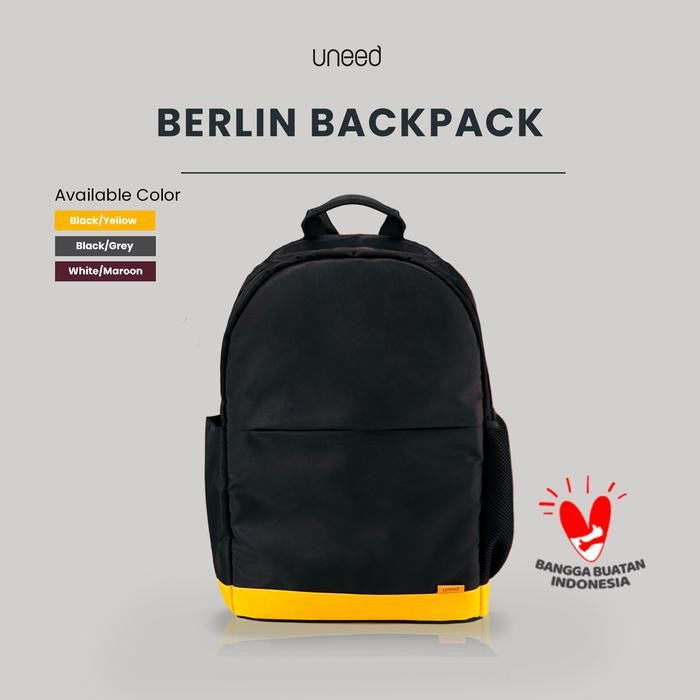 aayk- Uneed Tas Ransel Tas Laptop Berlin Backpack - Unb122
