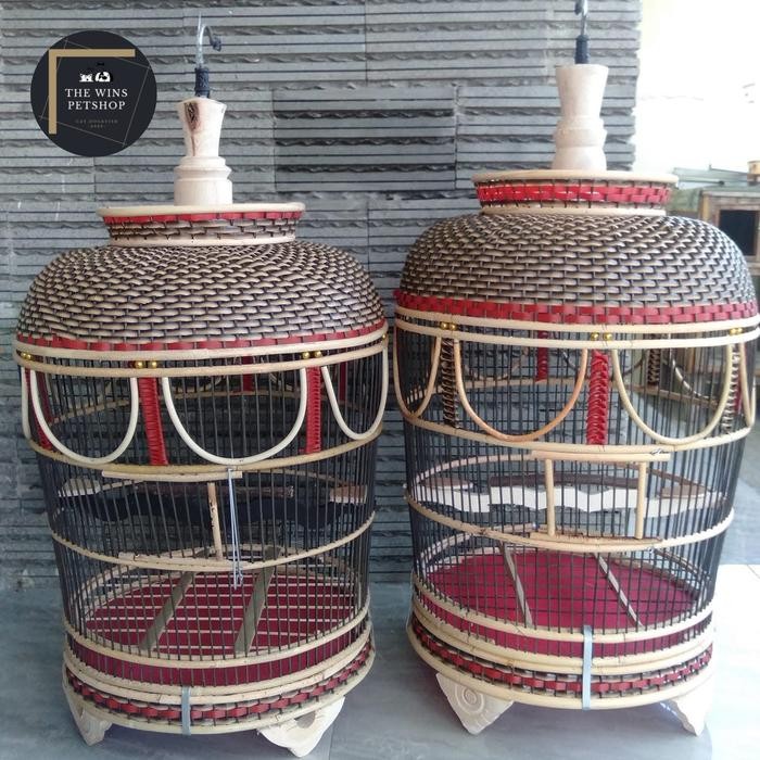 ORIGINAL Sangkar burung perkutut rotan murah denpasar READY STOCK
