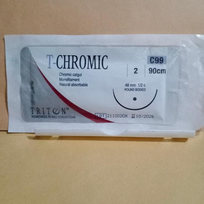 Terlaris T CHROMIC 2 roundbodied (Cromic, absorbable) SALE